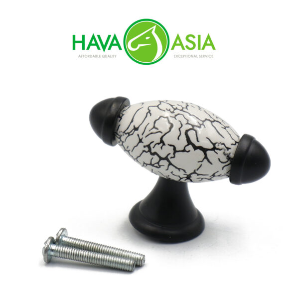 2049-2 MB/WF/BLK/G HavaAsia Cabinet Knob Handle