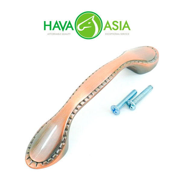 207-96 AC HavaAsia Cabinet Pull Handle Antique Copper